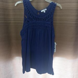 Sonoma-goods-for-life Women's Blue and Navy Vest